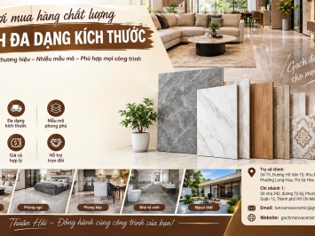 Nơi Mua Hàng Chất Lượng, Gạch Đa Dạng Kích Thước – Thuận Hải