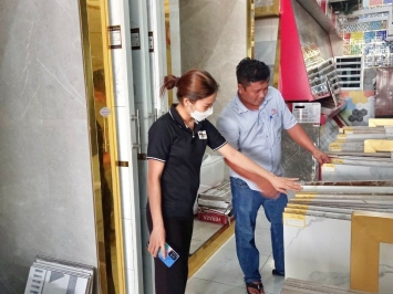 TIẾP THỊ THỊ TRƯỜNG GẠCH MEN THUẬN HẢI