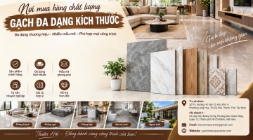 Nơi Mua Hàng Chất Lượng, Gạch Đa Dạng Kích Thước – Thuận Hải