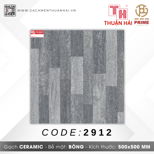 GẠCH GIẢ GỖ 50x50 PRIME 2912