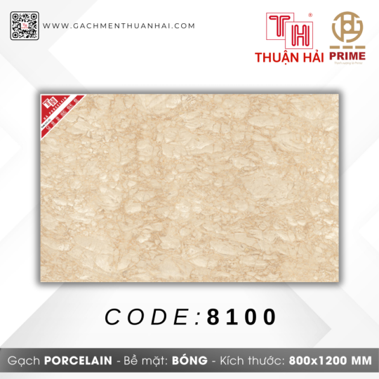 GẠCH LÁT NỀN 80x120 PRIME 8100