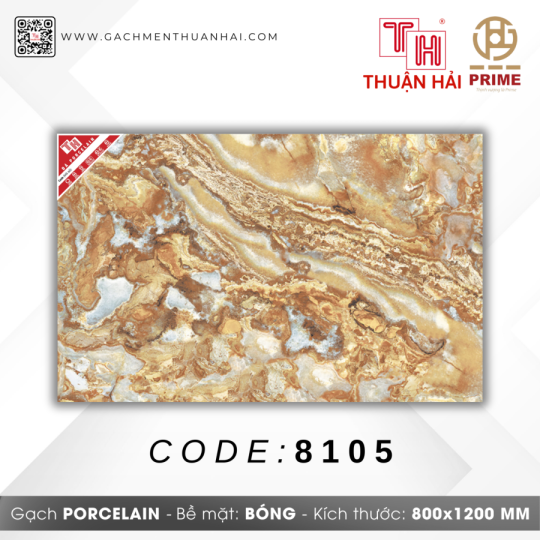 GẠCH LÁT NỀN 80x120 PRIME 8105