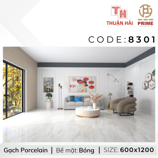 GẠCH CAO CẤP 60x120 PRIME 8301