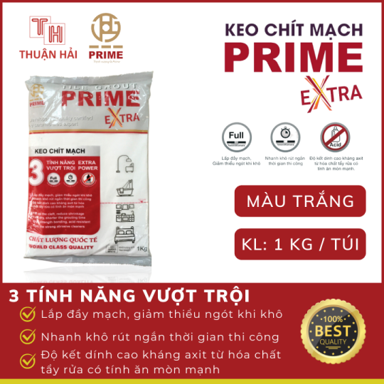 KEO CHÍT MẠCH PRIME - MÀU TRẮNG