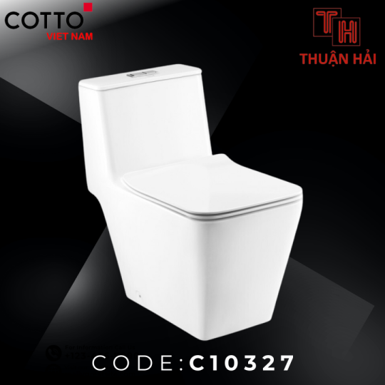 BỒN CẦU COTTO C10327 MỘT KHỐI SIMPLY MODISH 