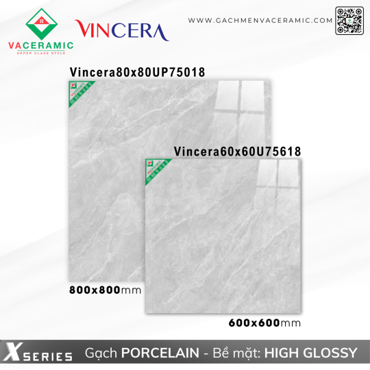 GẠCH LÁT NỀN 80x80 VITTO 75018
