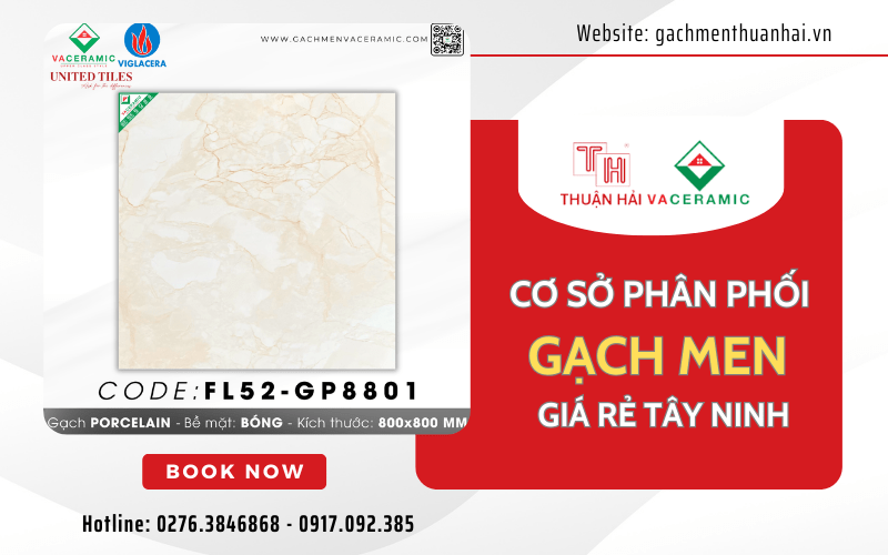 phân phối gạch men giá rẻ Tây Ninh