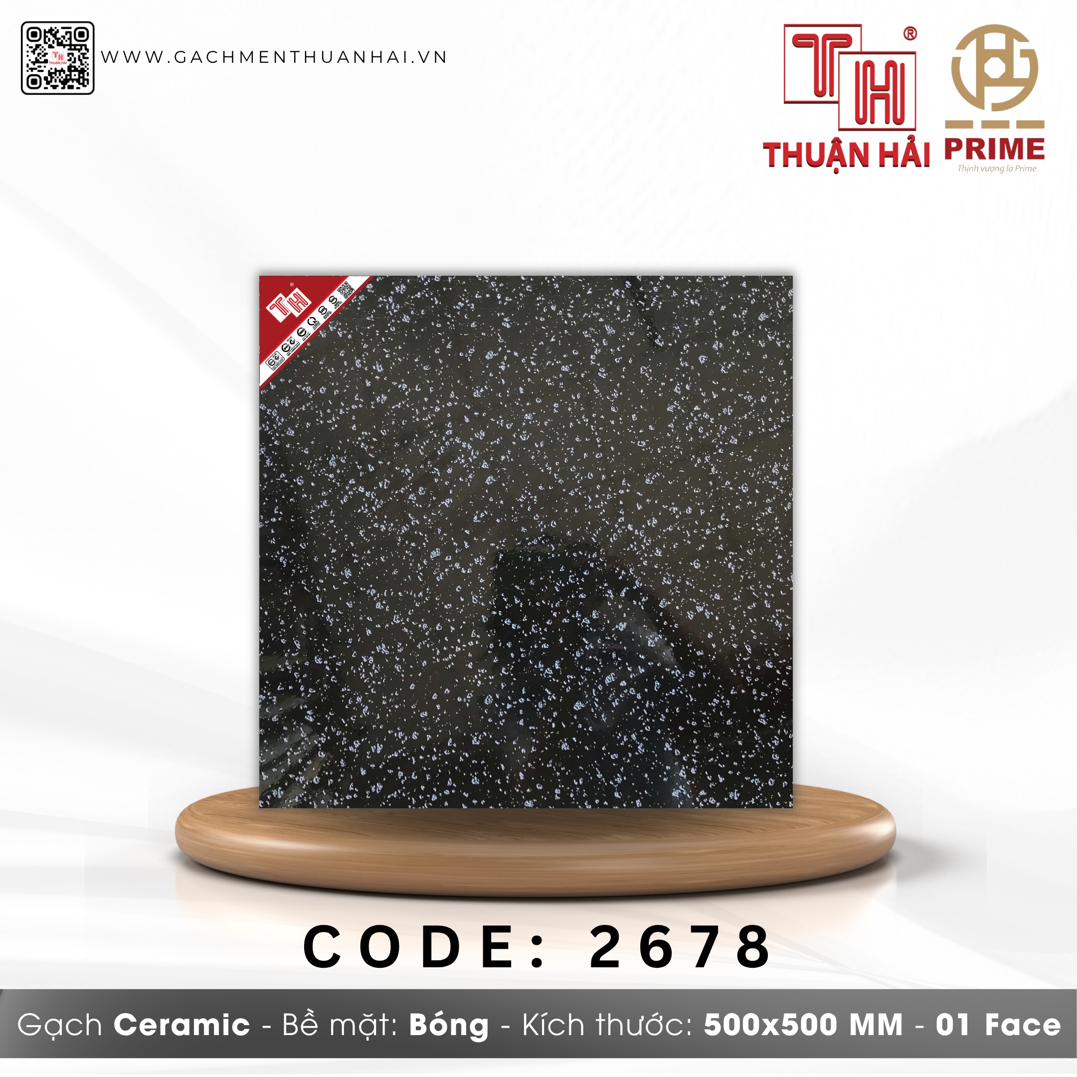 GẠCH LÁT NỀN 50x50 PRIME 2678